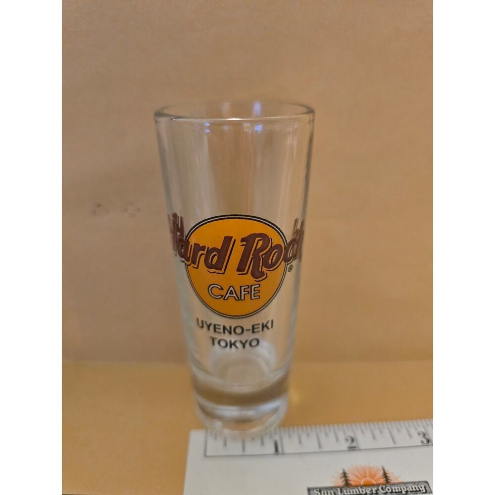 Hard Rock Cafe  Uyendo-Tokyo 4" Shot‎ Glass No Chips or Cracks